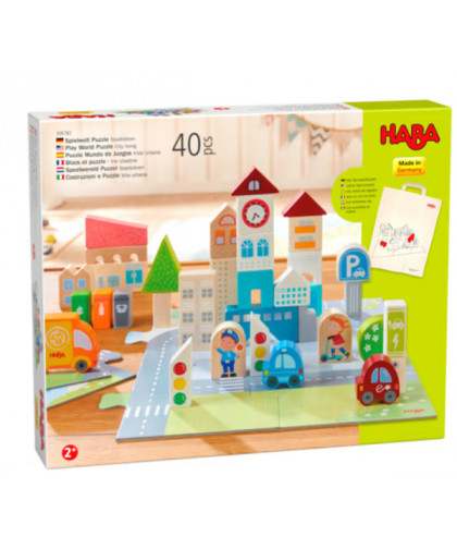 BLOCS ET PUZZLE - VIE CITADINE