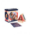 BARIL 120 - NATURE, ROUGE, ROSE ET BLEU FONCÉ