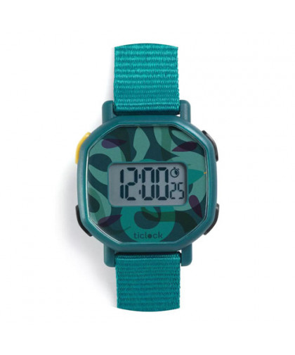 TICLOCK - MONTRES DIGITALES - GREEN SNAKES