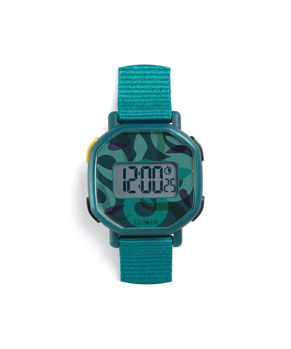 TICLOCK - MONTRES DIGITALES - GREEN SNAKES
