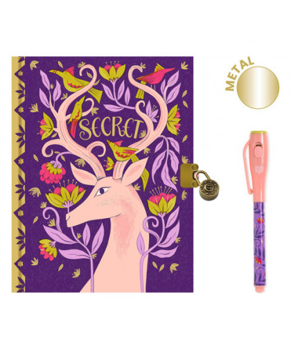 CARNETS SECRETS AVEC FEUTRE MAGIQUE - MELISSA