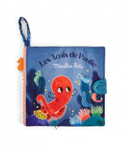 LIVRE TISSU D'ACTIVITÉS - LES AVENTURES DE PAULIE