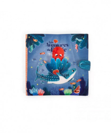 GRAND LIVRE TISSU D'ACTIVITÉS - LES AVENTURES DE PAULIE