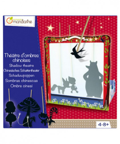 COFFRET CRÉATIF - THÉÂTRE D'OMBRES CHINOISES
