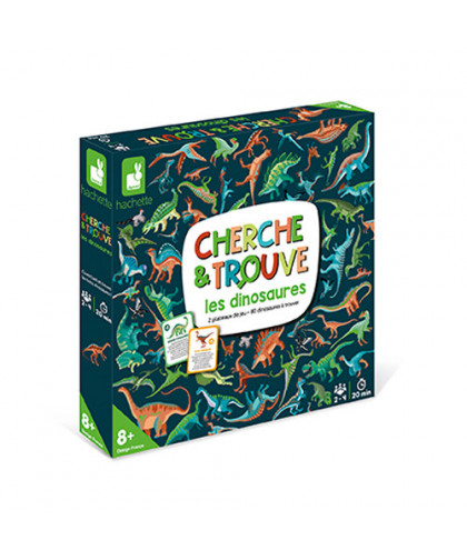 CHERCHE ET TROUVE LES DINOSAURES