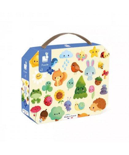 PUZZLE IMAGIER DE LA NATURE - 20 PCS