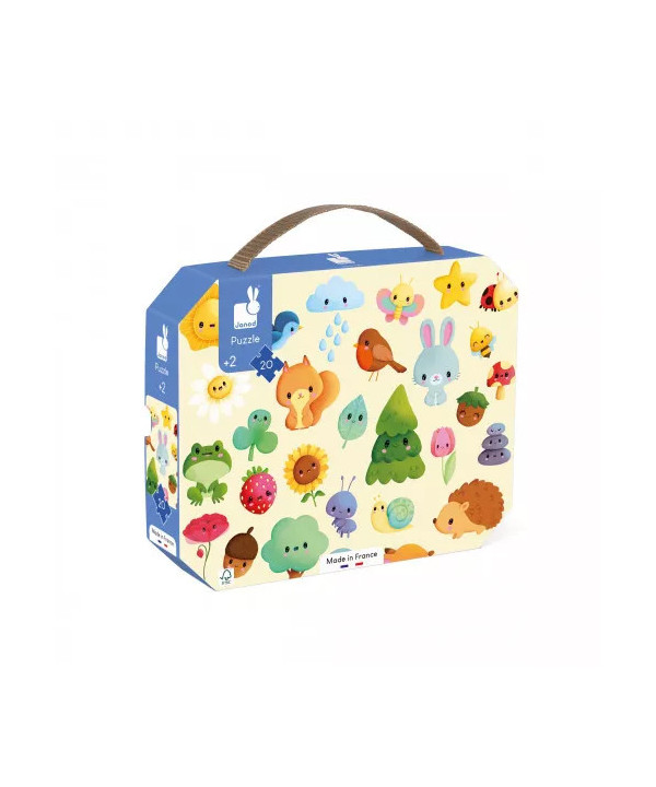 PUZZLE IMAGIER DE LA NATURE - 20 PCS