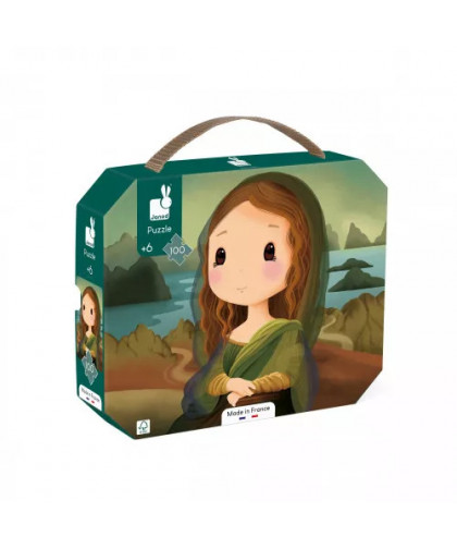 PUZZLE INSPIRED BY LEONARDO DA VINCI - 100 PCS