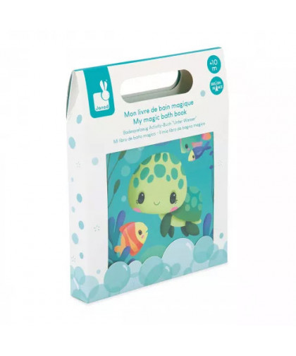 LIVRE DE BAIN - LA VIE MAGIQUE DES TORTUES