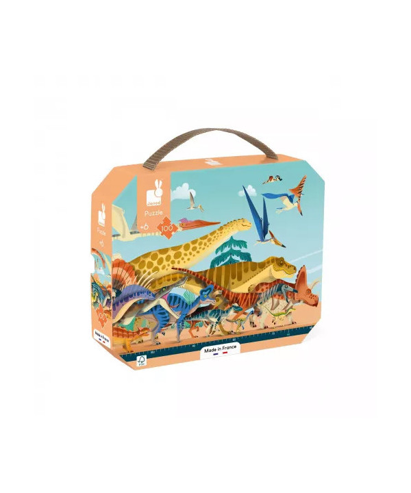 DINO - PUZZLE 100 PCS - PANORAMIQUE DINO