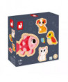 4 PUZZLES EVOLUTIFS - ANIMAUX DE COMPAGNIE