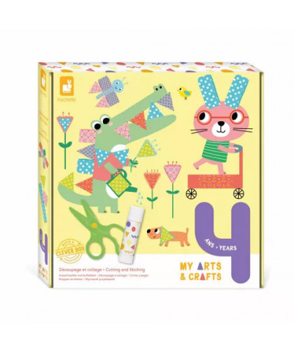 4 ANS - DECOUPAGE ET COLLAGE