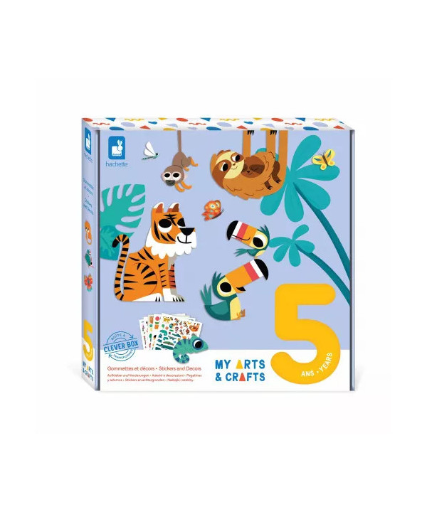 5 ANS - GOMMETTES ET DECORS