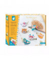 6 BARRETTES ANIMAUX PAILLETES A CREER