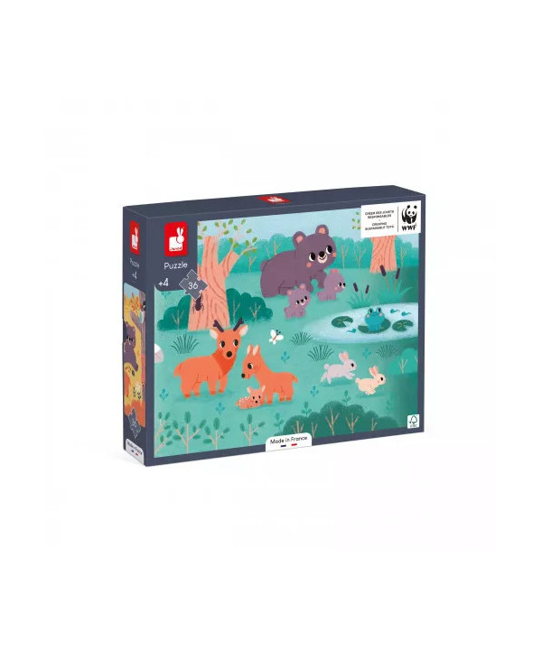 PUZZLE PANORAMIQUE 4 SAISONS - 36 PCS