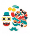 MAGNETS MIX AND MATCH PORTRAITS 24 PIECES