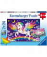 PZL 2 X 24 PCS - LICORNE ET PÉGASE
