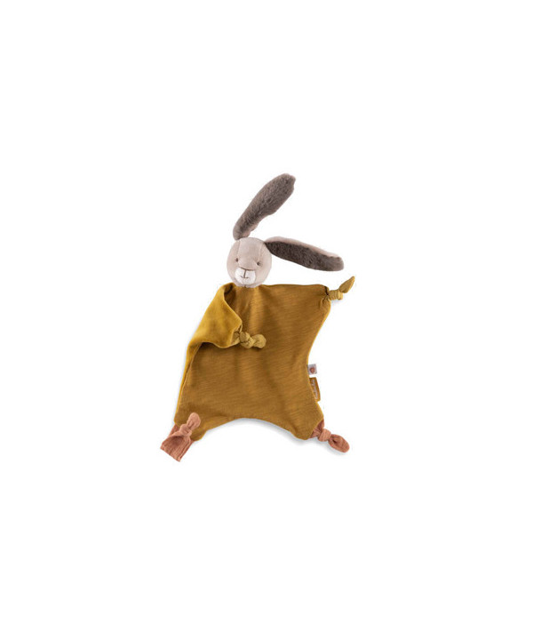 DOUDOU LAPIN OCRE - TROIS PETITS LAPINS