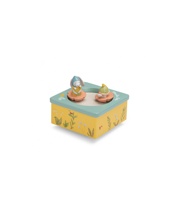 BOÎTE À MUSIQUE TROIS PETITS LAPINS