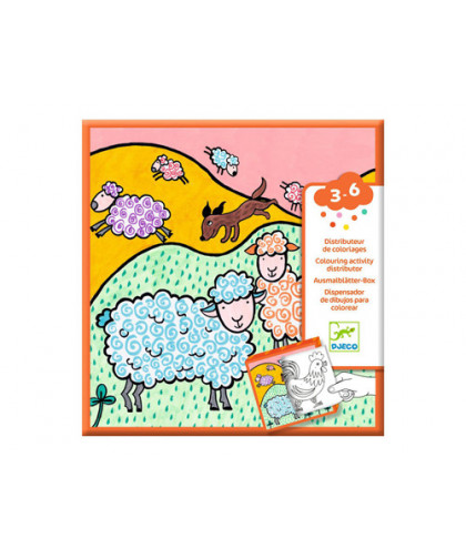 COLORIAGE POUR LES PETITS - DISTRIBUTEUR DE COLORIAGE