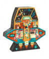PUZZLES SILHOUETTES - STATION SPATIALE - 54 PCS
