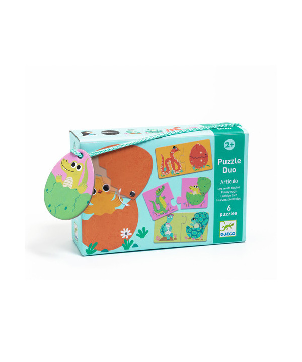 PUZZLES DUO-TRIO - ARTICULO LES ŒUFS RIGOLOS
