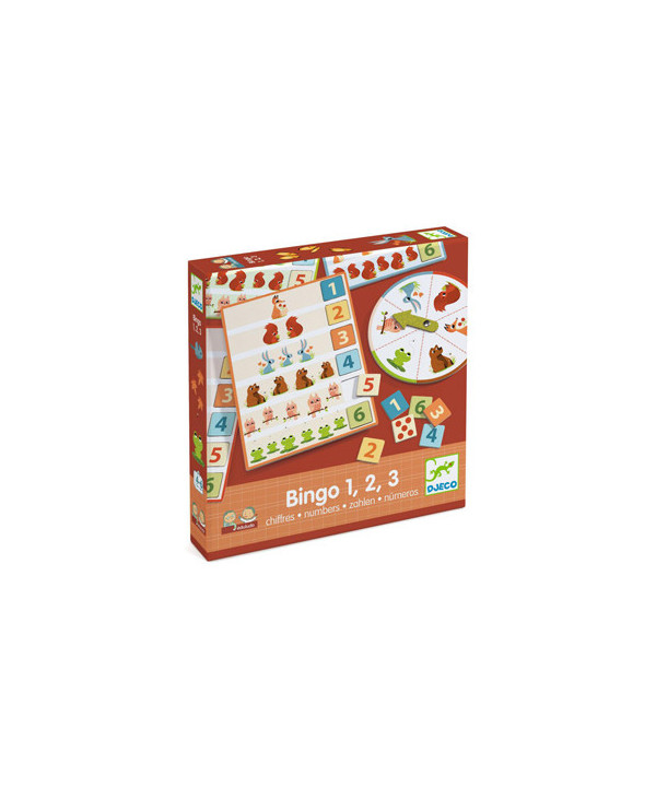 EDULUDO - BINGO 1.2.3 CHIFFRES