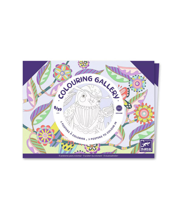 COLOURING GALLERY - OISEAUX