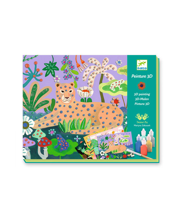 PEINTURE - FORÊT TROPICALE