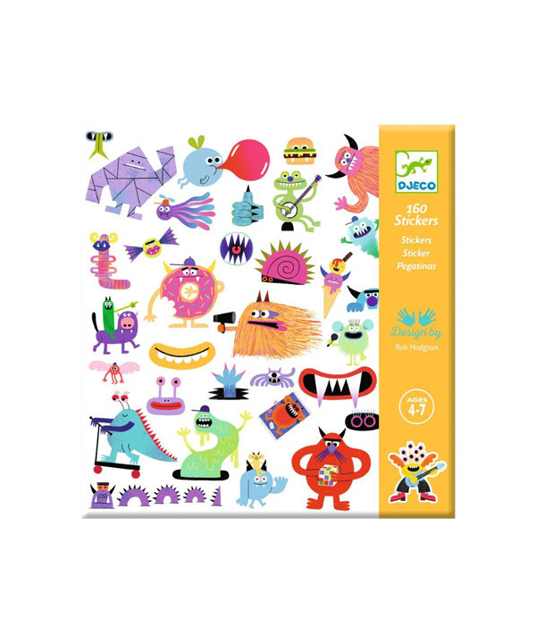 STICKERS - MONSTRES