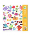 STICKERS - MONSTRES