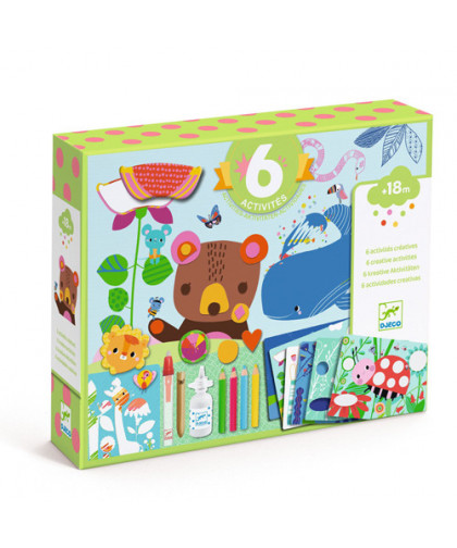COFFRET MULTI-ACTIVITÉS POUR LES PETITS - SOURIS