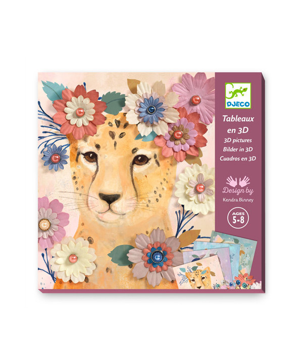 PAPIER CRÉATIF - COURONNES DE FLEURS