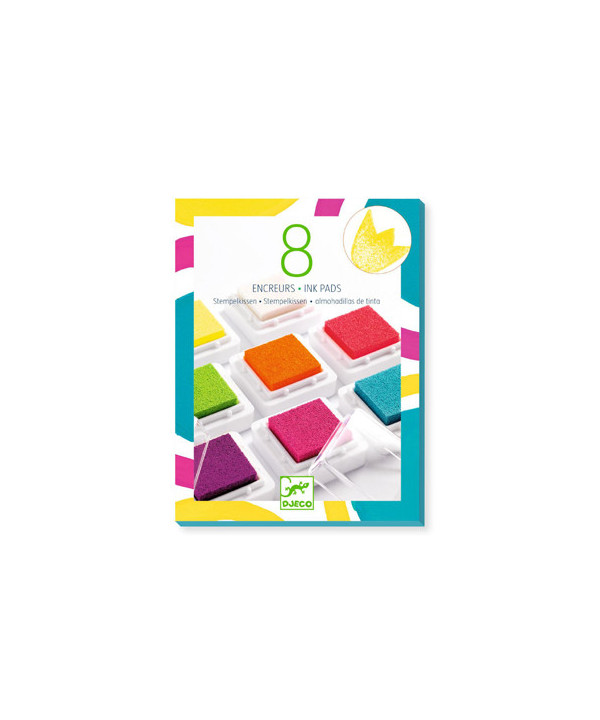 LES COULEURS DES GRANDS - 8 ENCREURS ET 1 NETTOYEUR