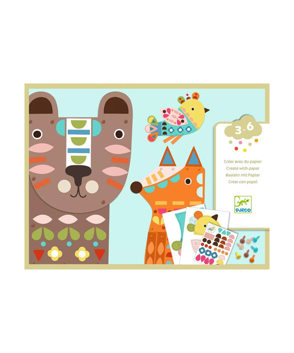 CRÉER AVEC DU PAPIER - 3 ANIMAUX GÉANTS