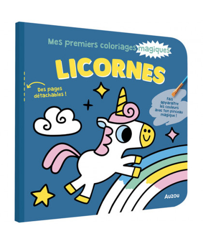 MES PREMIERS COLORIAGES MAGIQUES - LICORNES