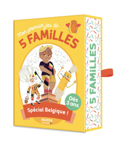MON JEU DE 5 FAMILLES - SPÉCIAL BELGIQUE