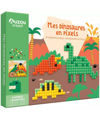 MES CRÉATIONS EN PIXELS - DINOSAURES