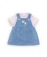 VETEMENT BB36 - ROBE MARINIÈRE ROSE BORDS DE LOIRE