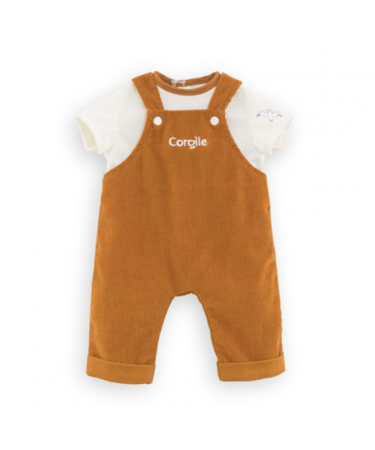 VETEMENT BB36 - SALOPETTE VELOURS & T-SHIRT BORDS DE LOI