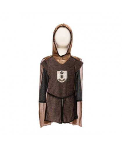 TUNIQUE ET CAPE DE CHEVALIER  BRILLIANT CUIVRE