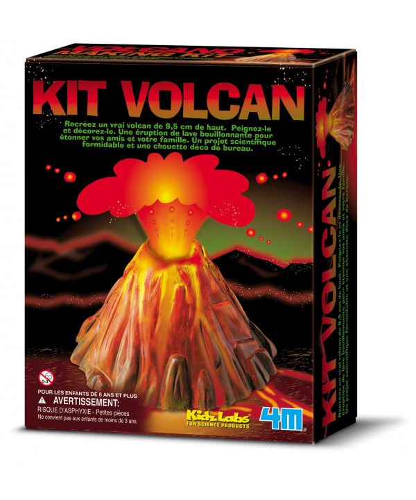 VOLCAN À MOULER EN PLÂTRE