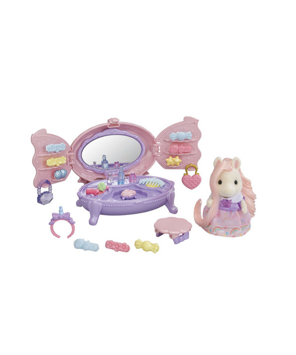 LA COIFFEUSE DE LA FILLE PONEY