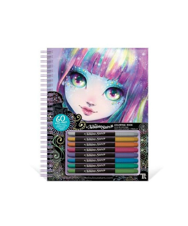 LIVRE DE COLORIAGE ISADORA À PAGES NOIRES