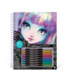 LIVRE DE COLORIAGE ISADORA À PAGES NOIRES