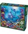 PUZZLE 1.000 PCS - DOLPHINS AT PLAY