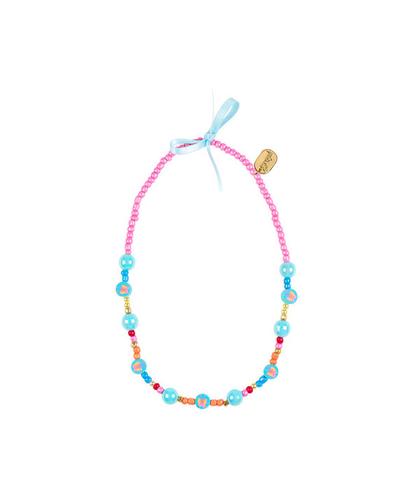 COLLIER LAURIEN - ROSE - BLEU