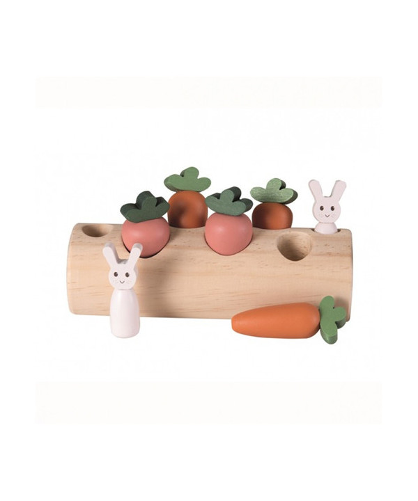 BUCHE LAPINS ET LÉGUMES
