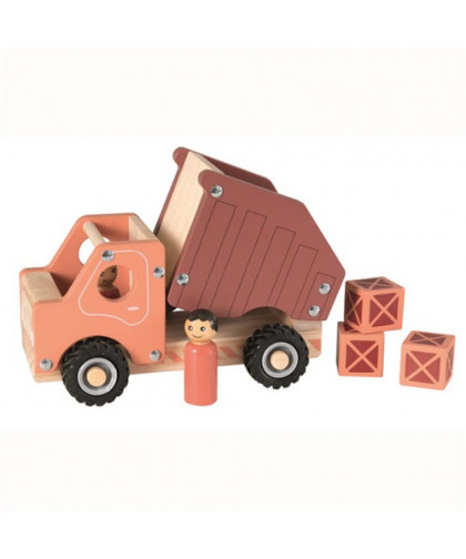 GRAND CAMION EN BOIS