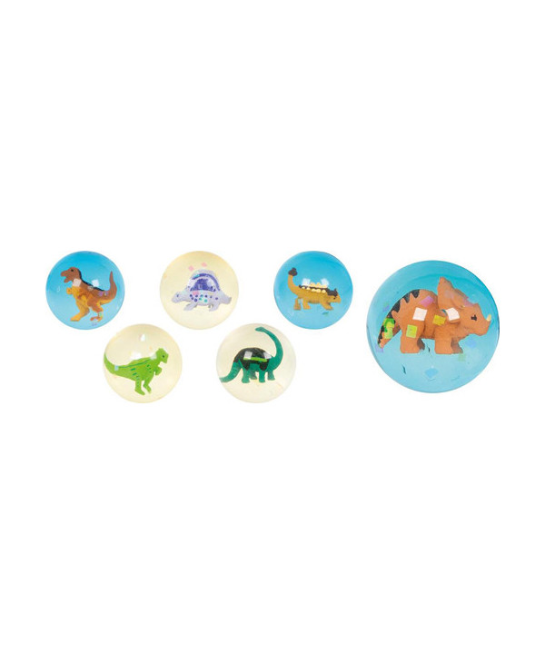 BALLE REBONDISSANTE DINOSAURE